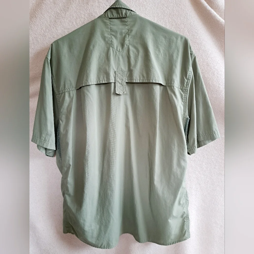 Men's REI Green Button Down Shirt - Picture 11 of 15
